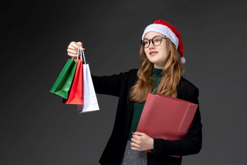temporada de compras navideñas