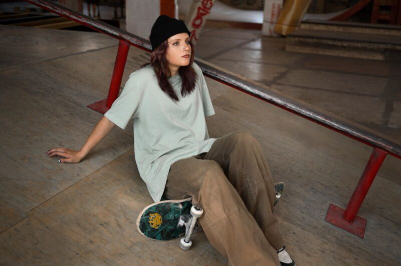 Ideas de outfit con playera oversize para un estilo casual 3 outfit con playera oversize